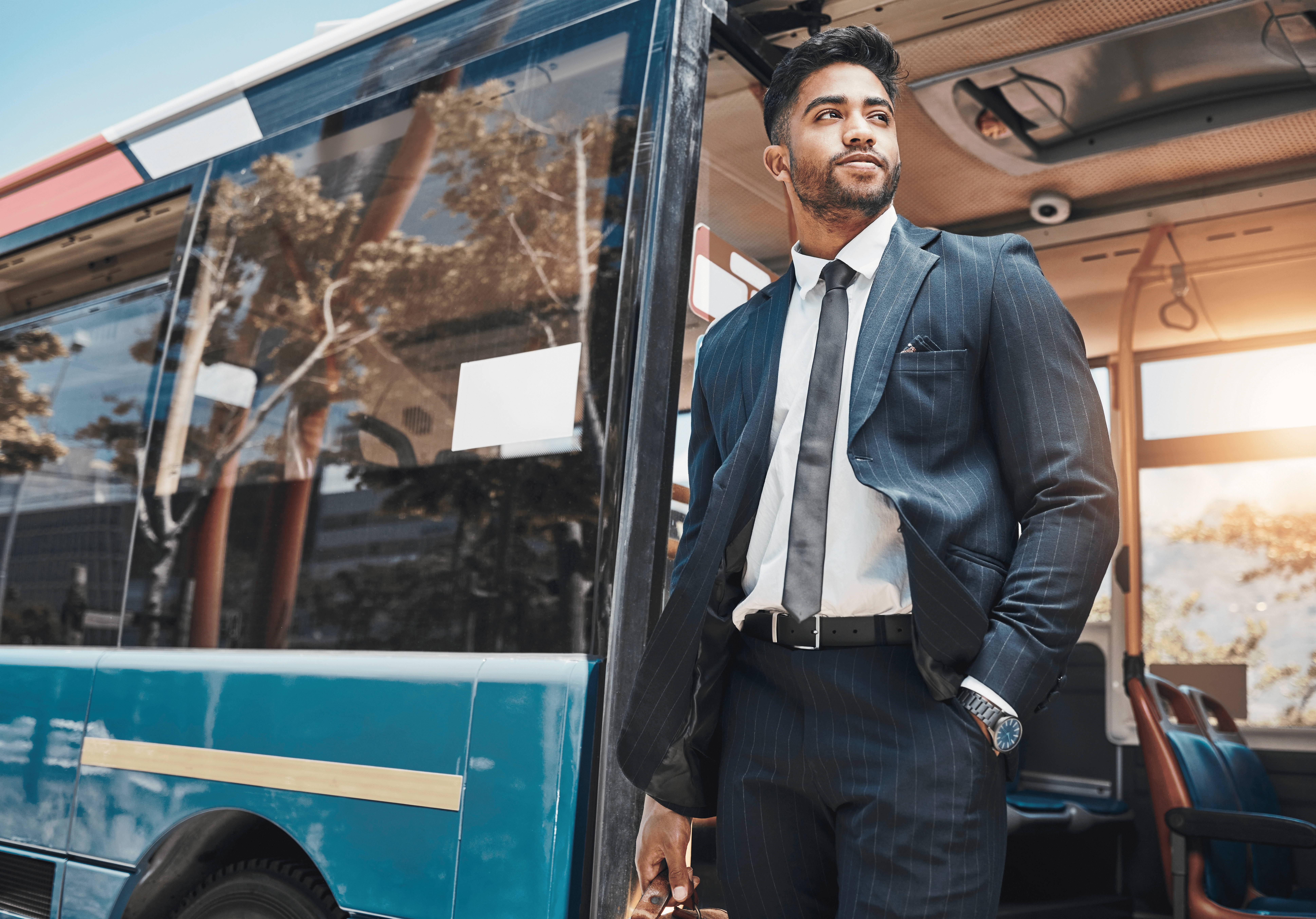 Executive taxi service at Newark Terminal B for business travel